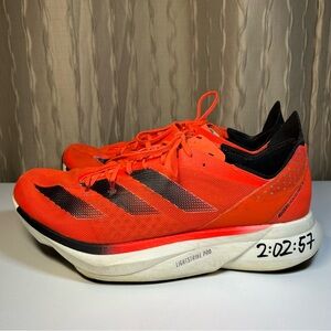 Adidas Adizero Adios Pro 3 Men's 11 *2024* Scarlet Black Red Running Shoe ID3634